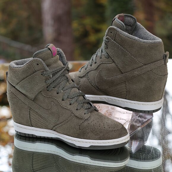 Nike Dunk Sky Hi Suede Olive 2012 - Picture 8 of 14